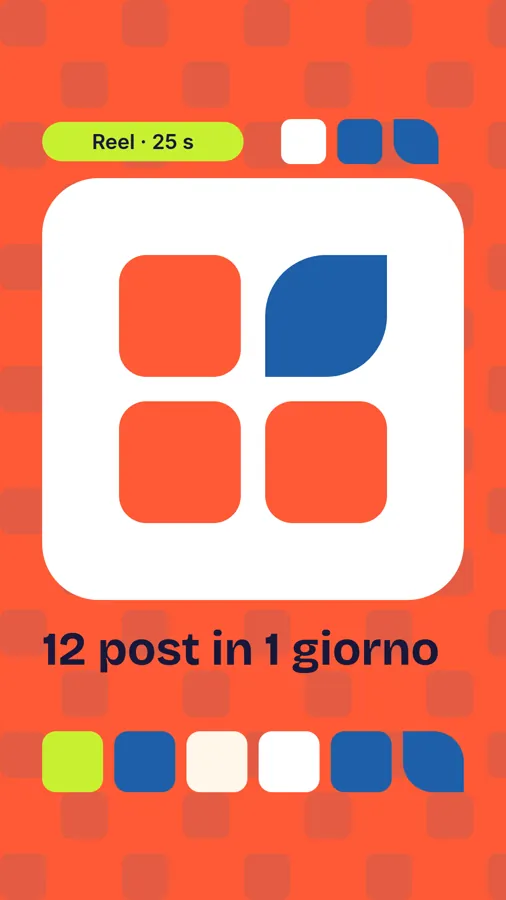 Copertina reel 9:16, lavoro interno PragmaKreative